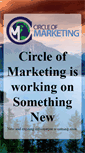 Mobile Screenshot of circleofmarketing.com